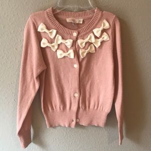 Mauve Baby Sara Cardigan